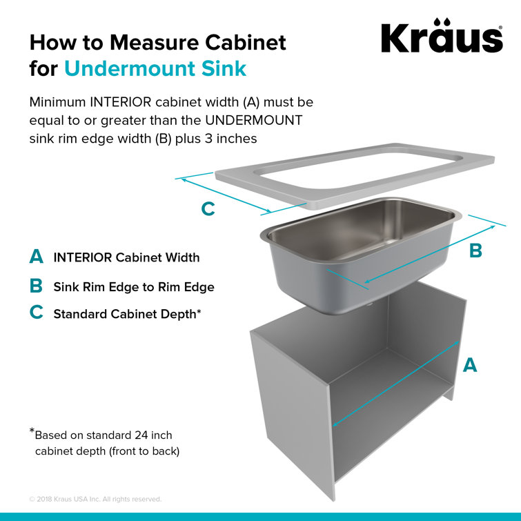 Kraus 32-inch Satin Stainless Steel Undermount Double Bowl Kitchen Sink