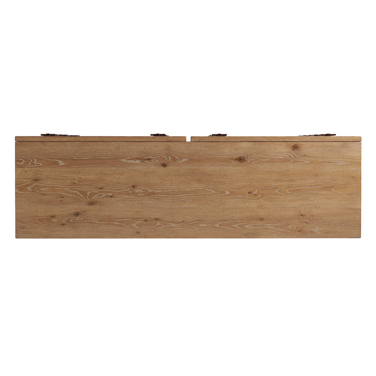 Armiston 68'' Transitional Brown Double Dresser with Soft Close Drawers