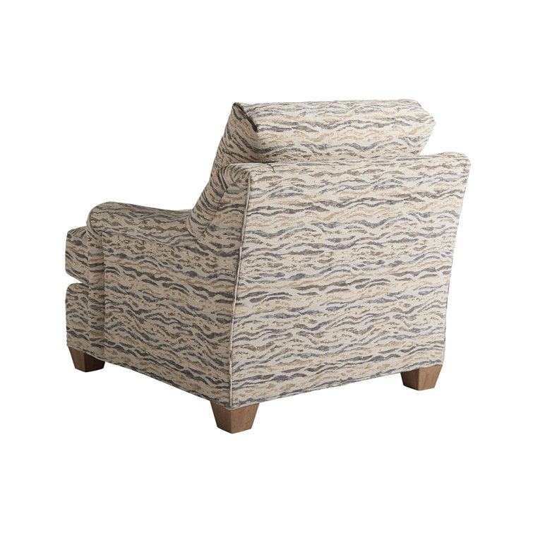 White Transitional Manufactured Wood Accent Chair