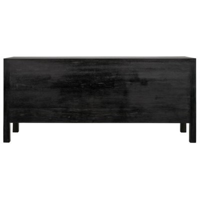 Conrad Mid-Century 9-Drawer Mahogany Dresser in Dark Brown