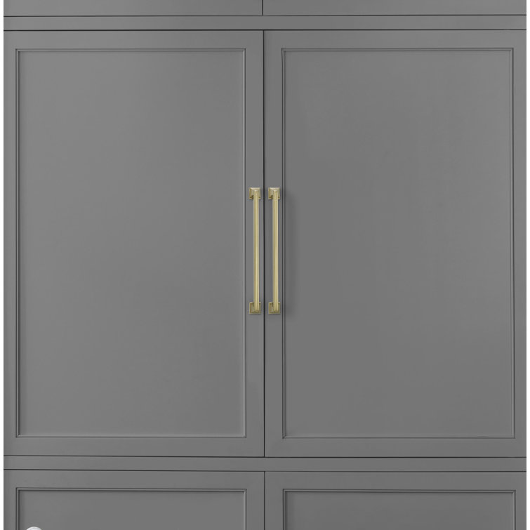 Golden Champagne 12" Traditional Appliance Pull with Mounting Hardware