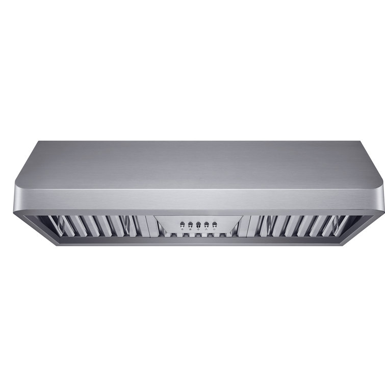 36'' Stainless Steel Convertible Under Cabinet Range Hood