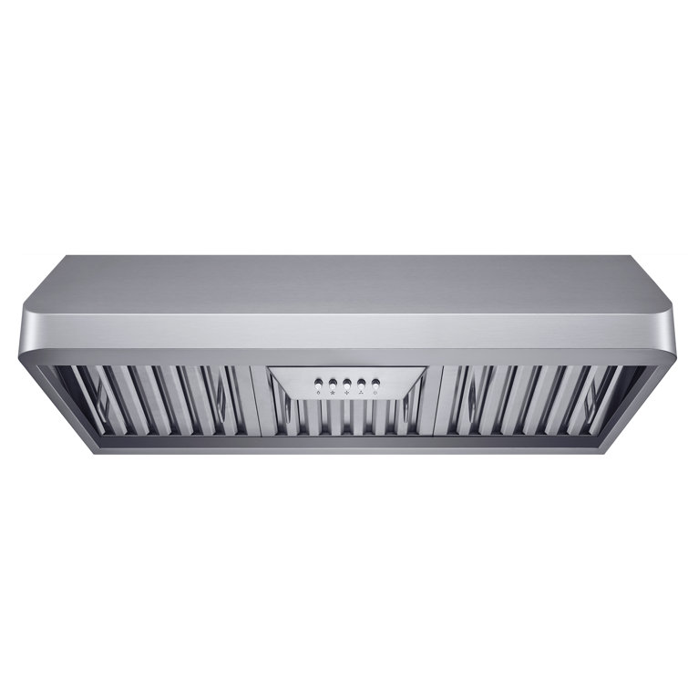 36'' Stainless Steel Convertible Under Cabinet Range Hood