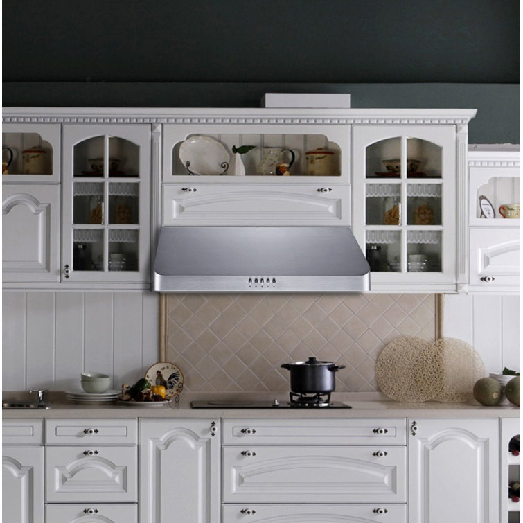 30" Stainless Steel Under Cabinet Range Hood with LED Lights