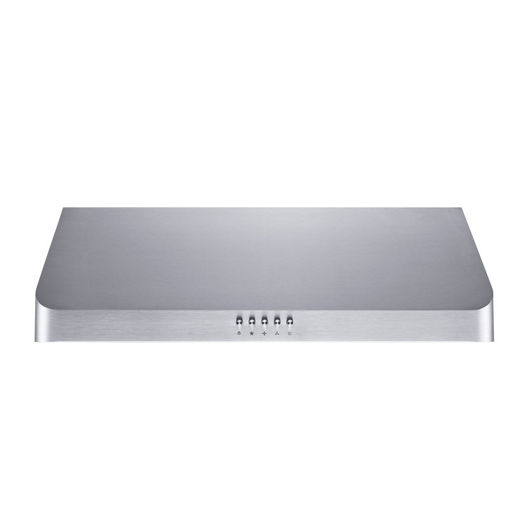 30" Stainless Steel Under Cabinet Range Hood with LED Lights