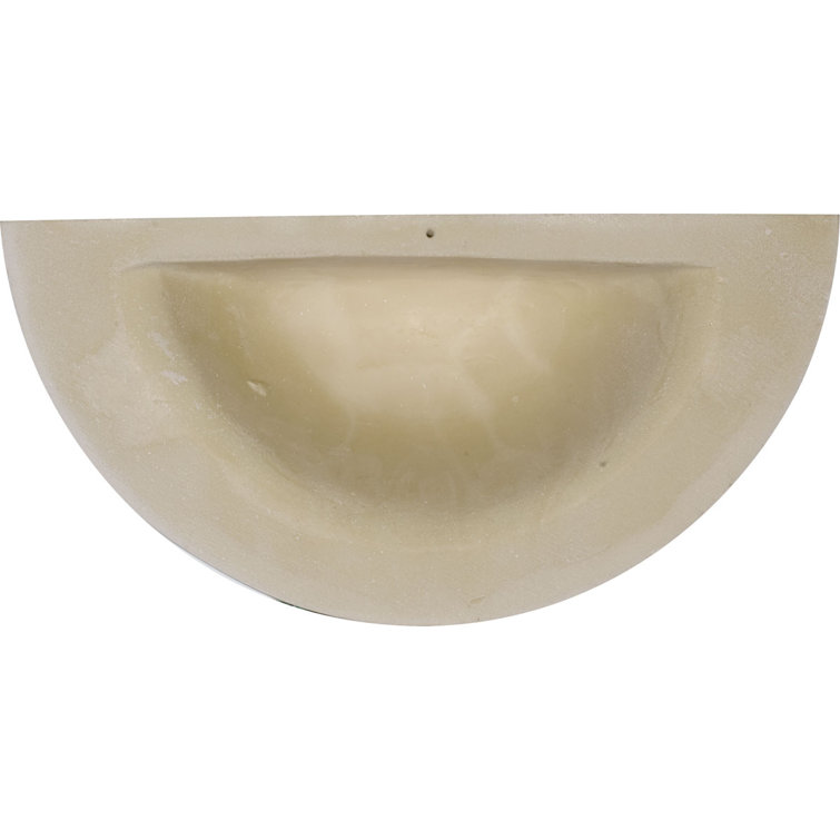 Ashton White Polyurethane Traditional Wall Sconce