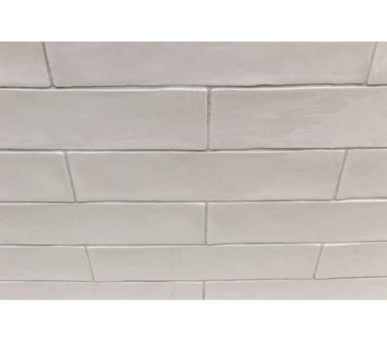 Messi Black Polished Ceramic Subway Wall Tile 3x12