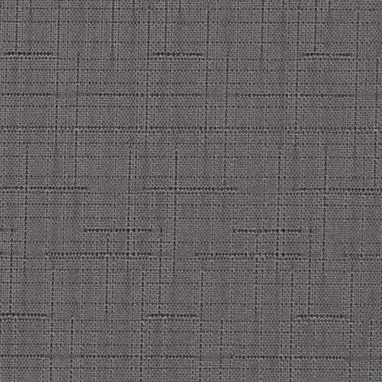 Charcoal Blackout Rod Pocket Window Curtain Panel