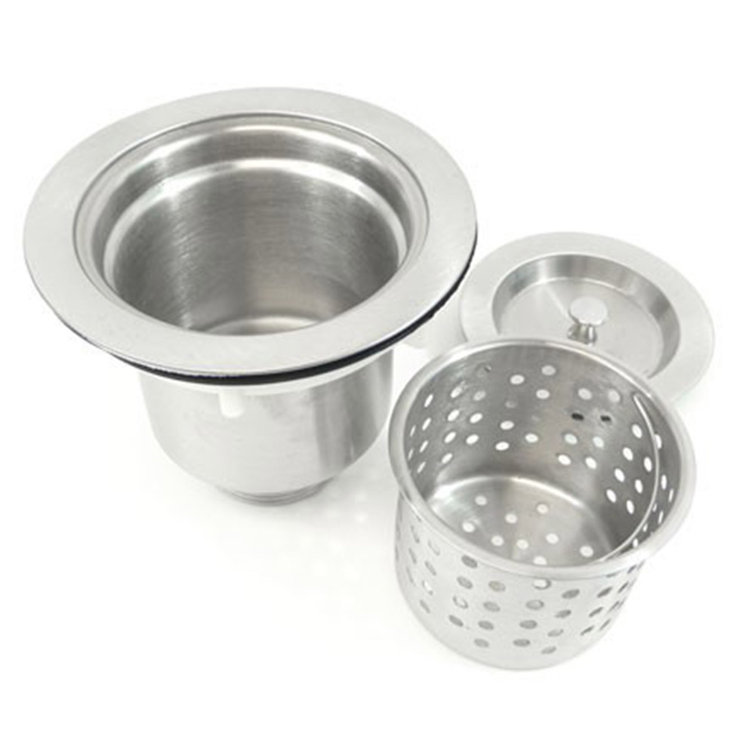 33'' Brushed Stainless Steel Single Bowl Drop-In Kitchen Sink