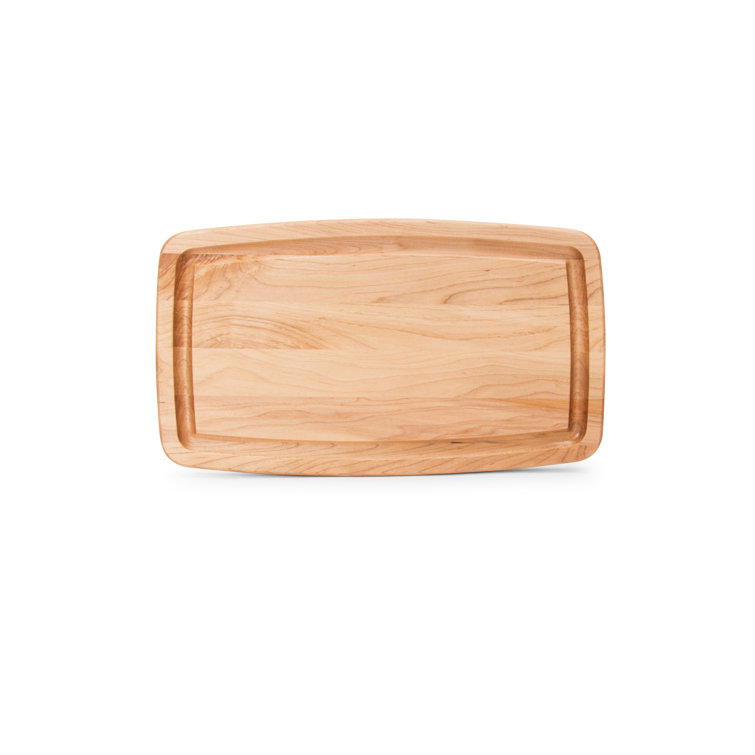 John Boos Maple Wood Reversible Cutting Board with Juice Groove