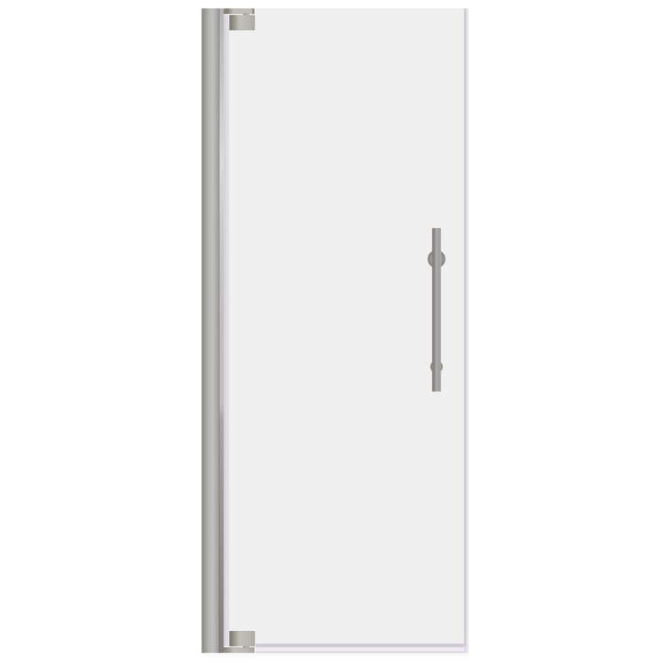 Ultra-G 35" x 72" Frameless Brushed Nickel Shower Door