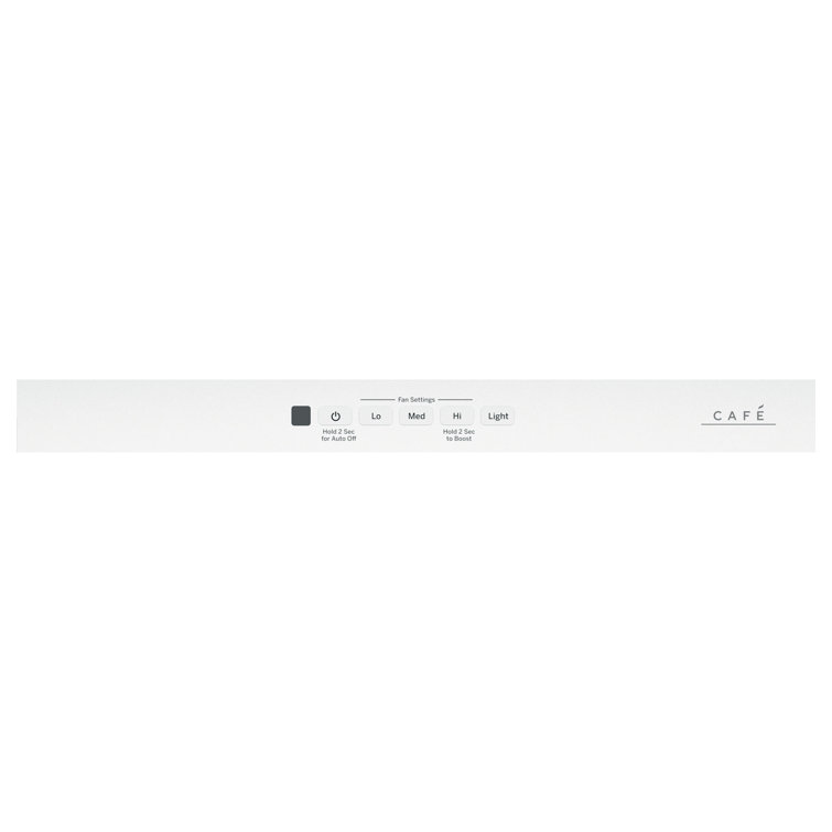 Matte White Stainless Steel Convertible Wall Mount Range Hood