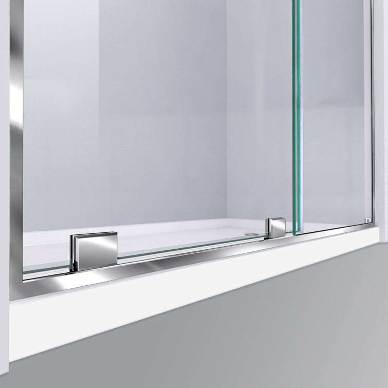 Mirage-Z 44-60'' Frameless Clear Glass Sliding Shower Door