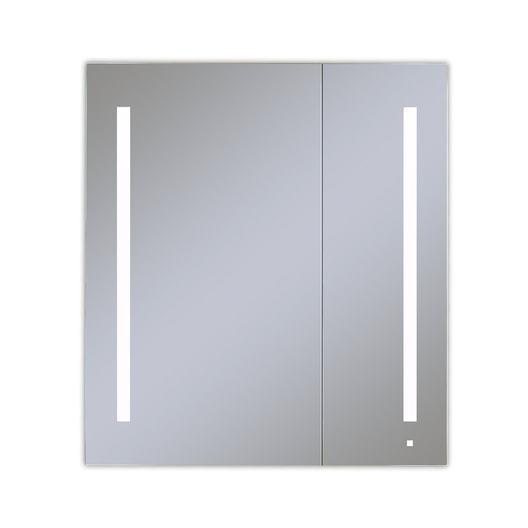 Modern 30" Bluetooth Frameless Medicine Cabinet with LED Lighting