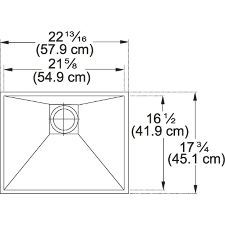 Modern Stainless Steel Undermount Single Bowl Kitchen Sink