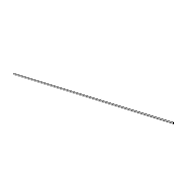 Polished Chrome 6' Wall Mounted Straight Shower Rod