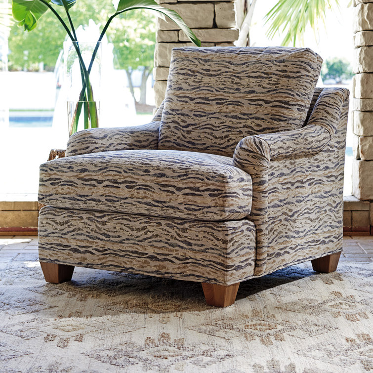 White Transitional Manufactured Wood Accent Chair