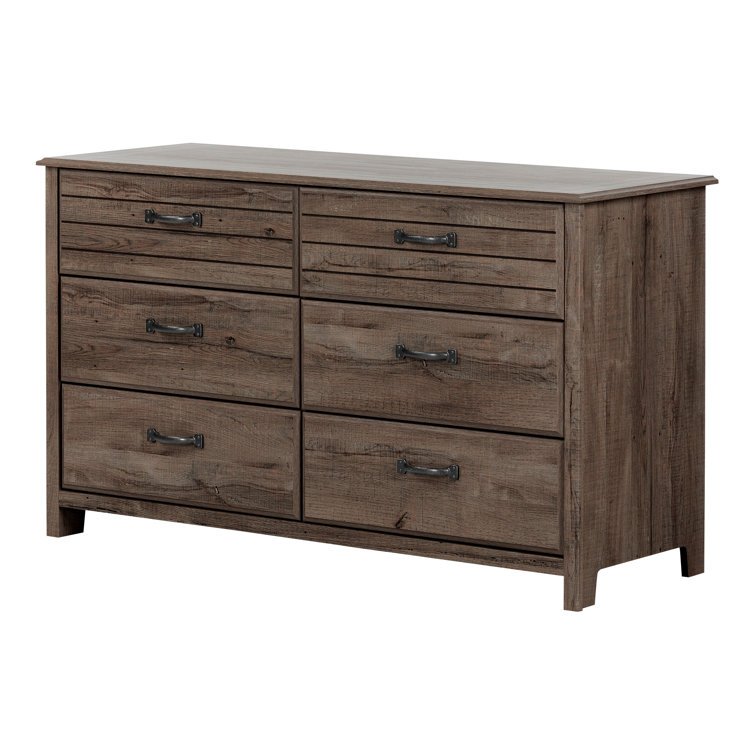 Fall Oak Double Nursery Dresser with Extra Deep Drawers