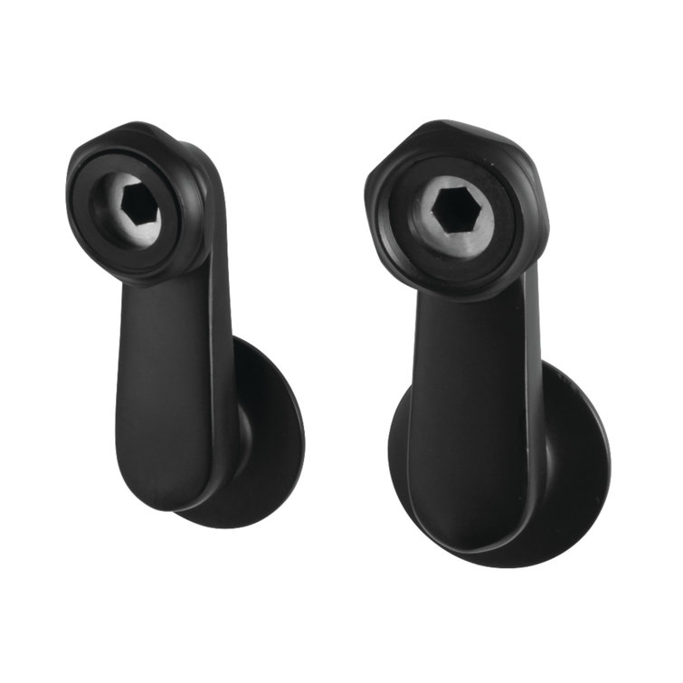 Matte Black Vintage Swivel Elbows for Wall Mount Tub Faucet
