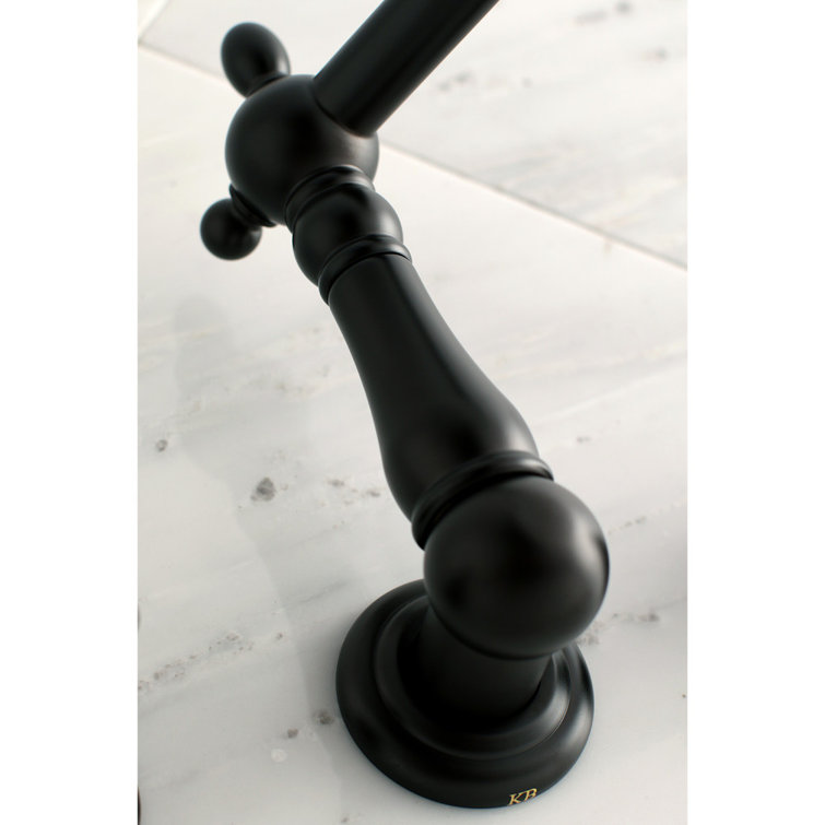 Heritage Oil Rubbed Bronze Wall Mount Tub Filler
