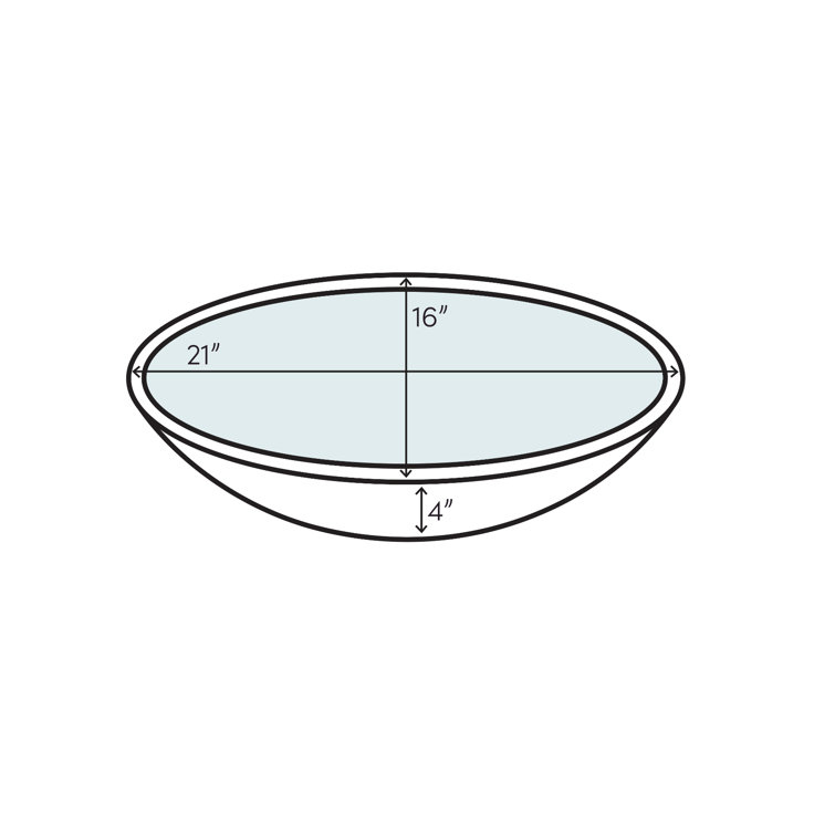 16" Round Hammered Copper Above-Counter Sink with Oil Rubbed Bronze Finish