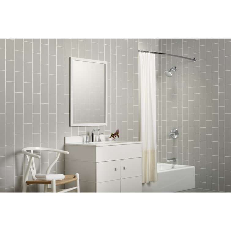 Villager 60" White Cast Iron Alcove Bathtub