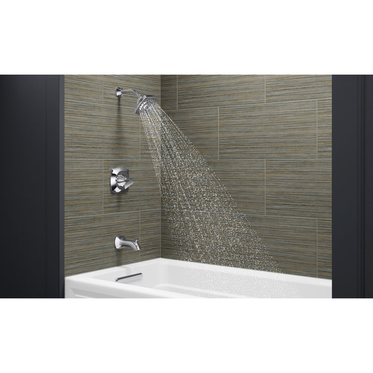 Archer 60" White Acrylic Alcove Bathtub with Left Drain