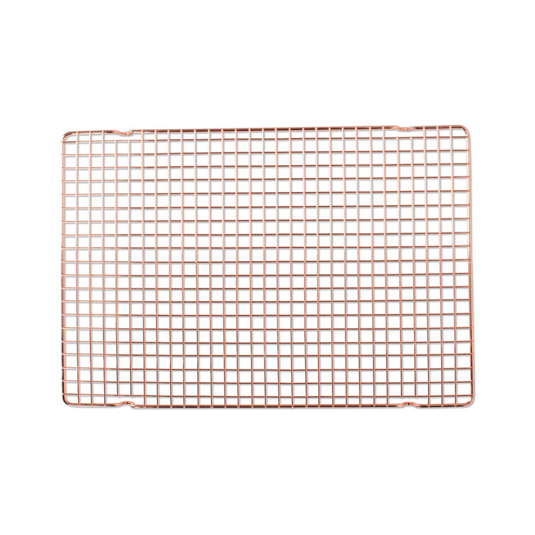 Large Copper-Plated Metal Cooling Rack