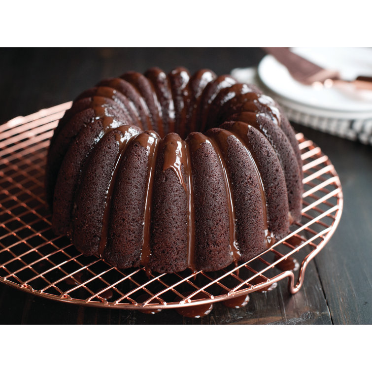 Nordic Ware Round Copper-Plated Steel Cooling Grid, 13-inch Diameter