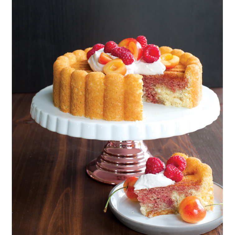 Gold Non-Stick Aluminum Charlotte Cake Pan