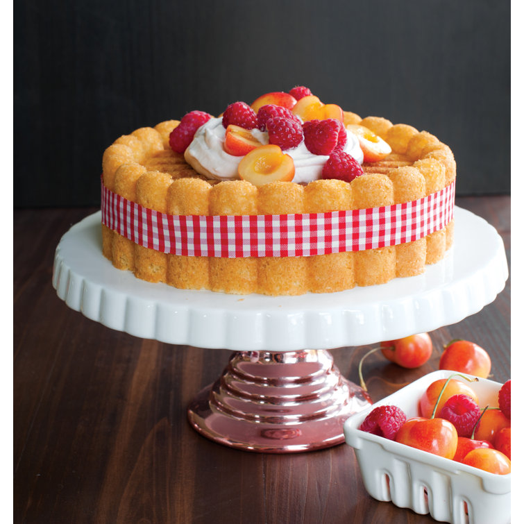 Gold Non-Stick Aluminum Charlotte Cake Pan