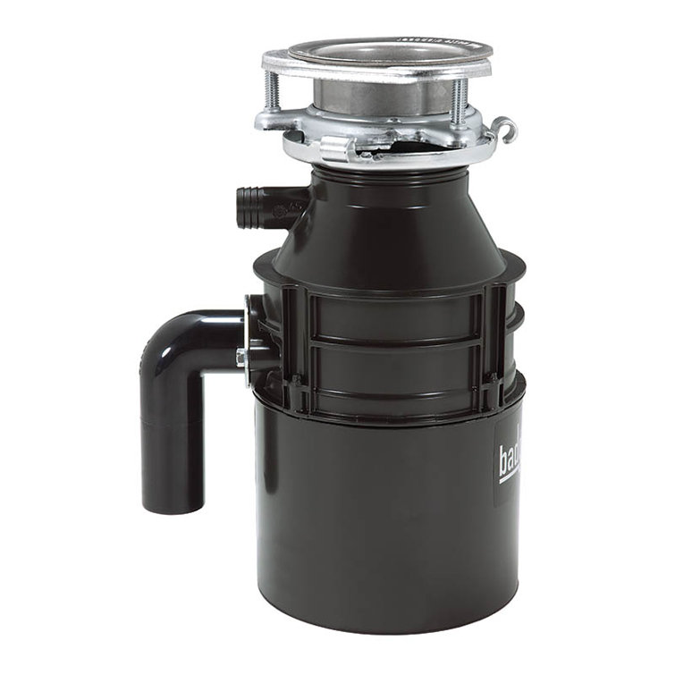 Badger 5 Black and Gray 1/2 HP Continuous Feed Garbage Disposal