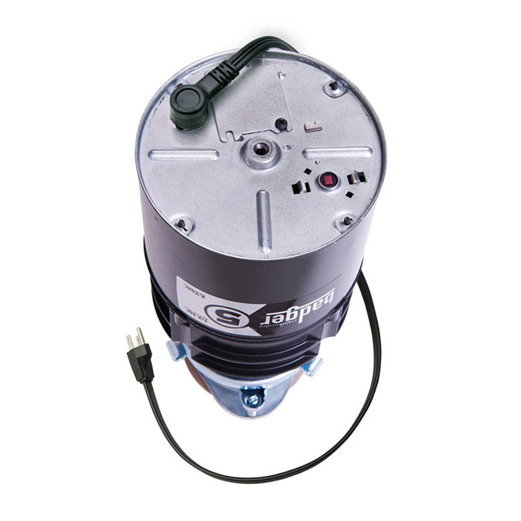 Badger 5 Black and Gray 1/2 HP Continuous Feed Garbage Disposal