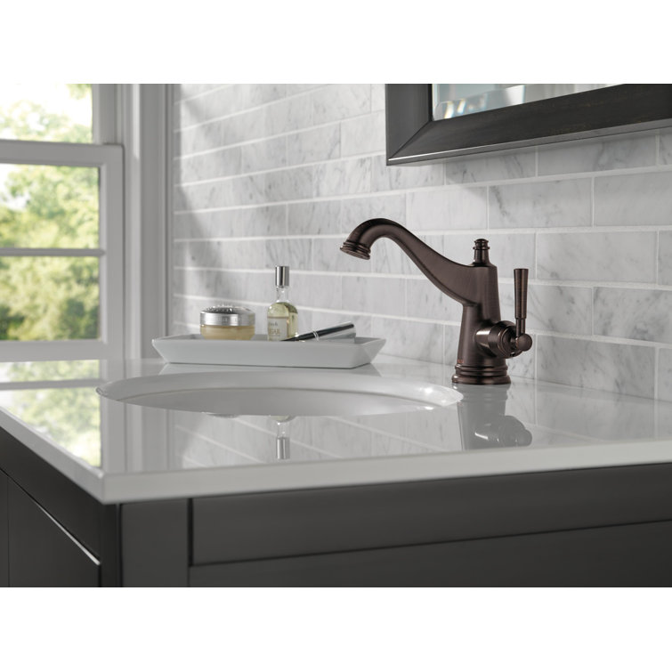 Mylan Oil-Rubbed Bronze Single Handle High-Arc Bathroom Faucet