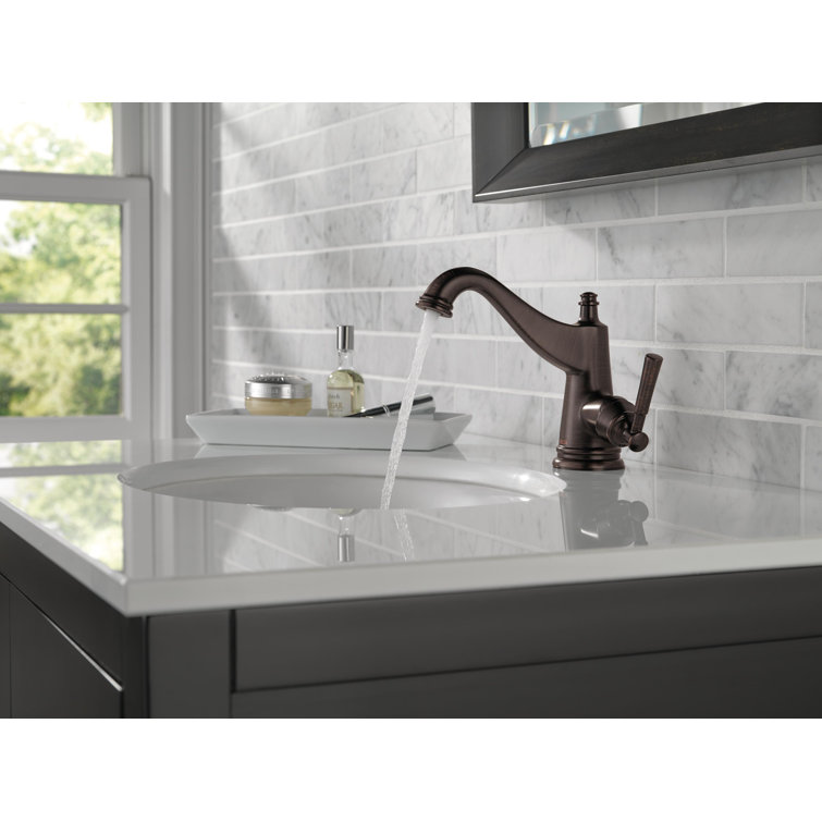 Mylan Oil-Rubbed Bronze Single Handle High-Arc Bathroom Faucet