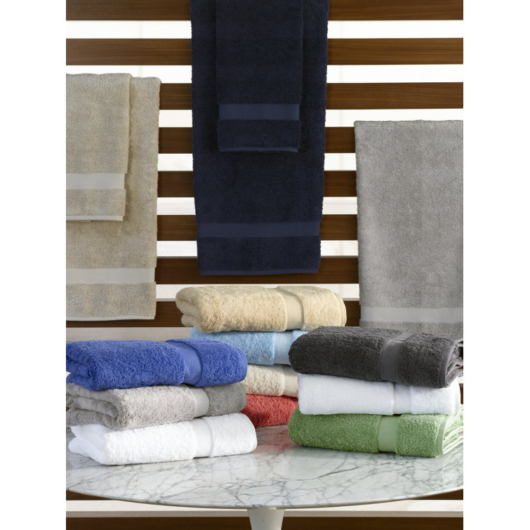 Aegean Pima Cotton Minimalist Bath Towel Set