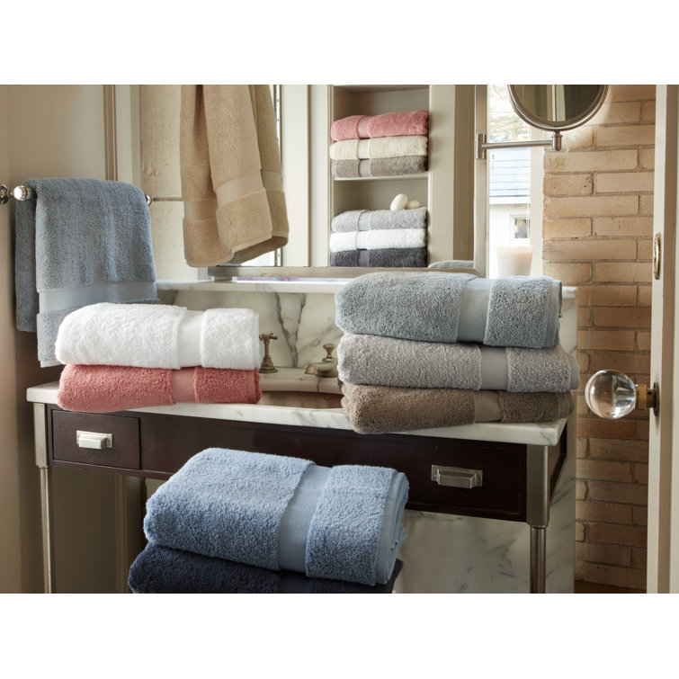Aegean Pima Cotton Minimalist Bath Towel Set