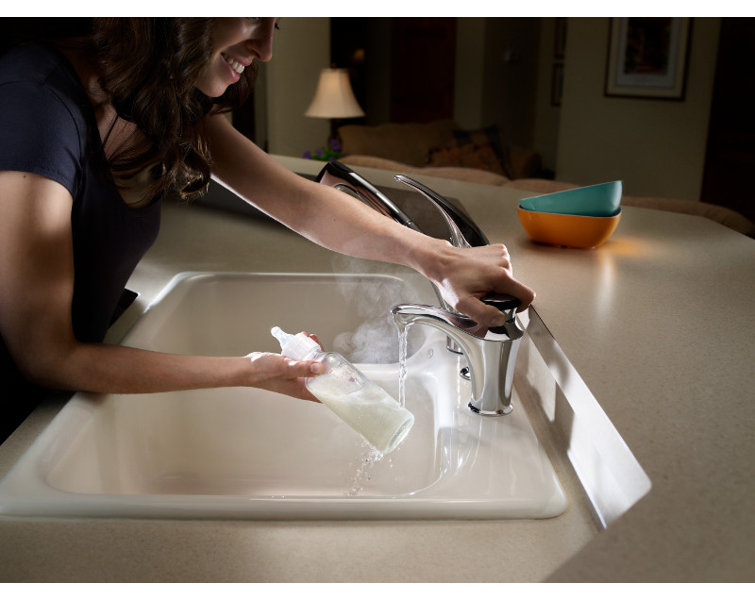 Contour Chrome Instant Hot Water Dispenser with Stainless Steel Tank