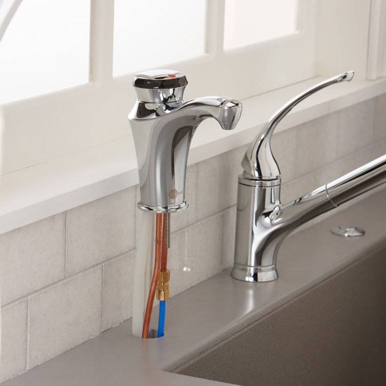 Contour Chrome Instant Hot Water Dispenser with Stainless Steel Tank