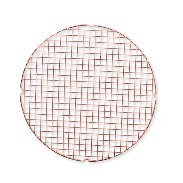 Nordic Ware Round Copper-Plated Steel Cooling Grid, 13-inch Diameter
