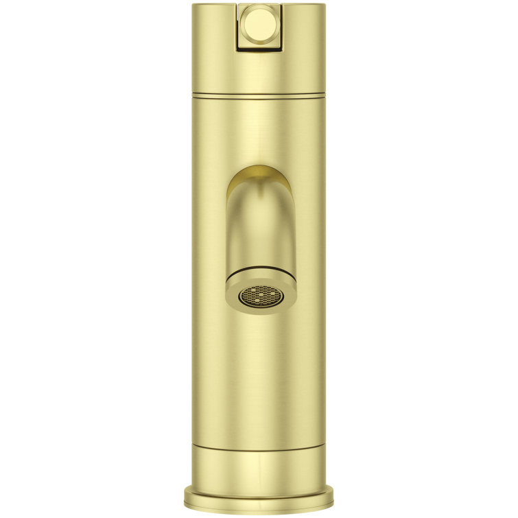 Contempra Brushed Gold Single Control Bathroom Faucet