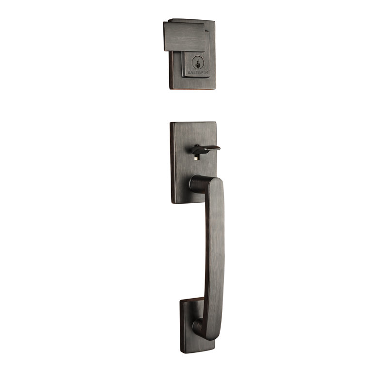Spyglass Venetian Bronze Single Cylinder Deadbolt Entry Handleset