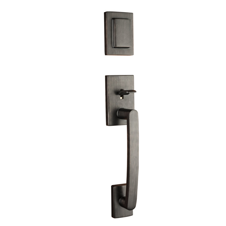 Spyglass Venetian Bronze Single Cylinder Deadbolt Entry Handleset