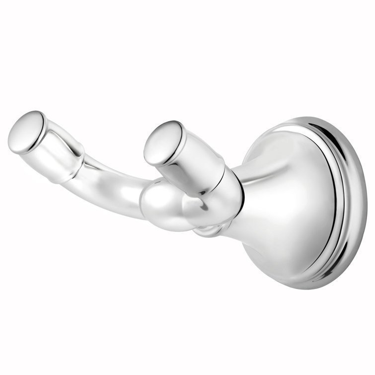 Polished Chrome Modern Wall Mounted Robe Hook