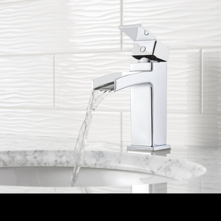 Kenzo Polished Chrome Single Control Bathroom Faucet