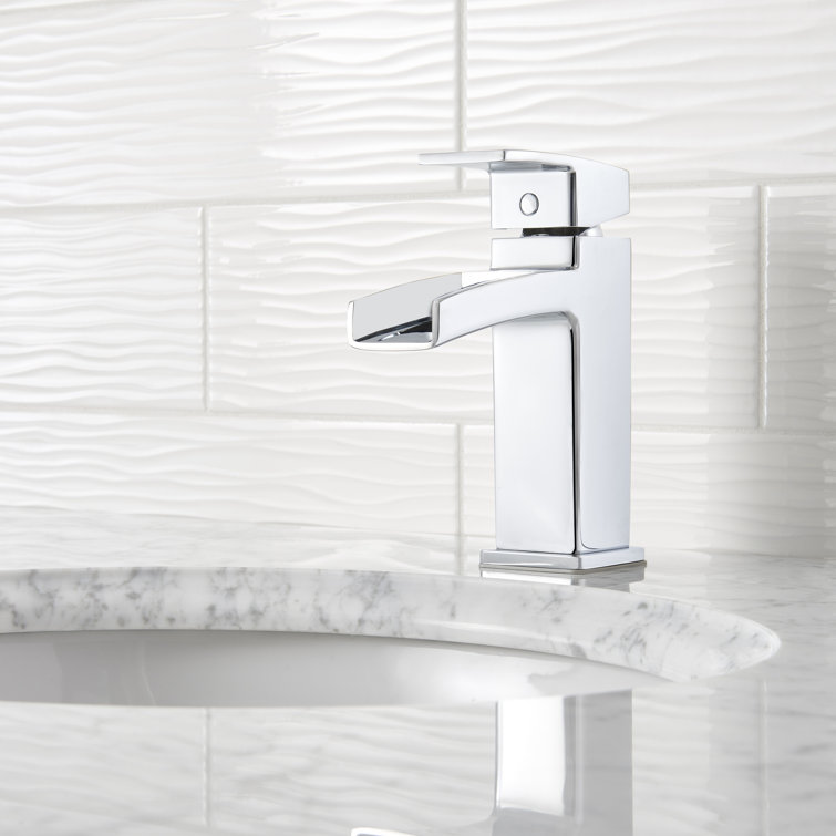 Kenzo Polished Chrome Single Control Bathroom Faucet