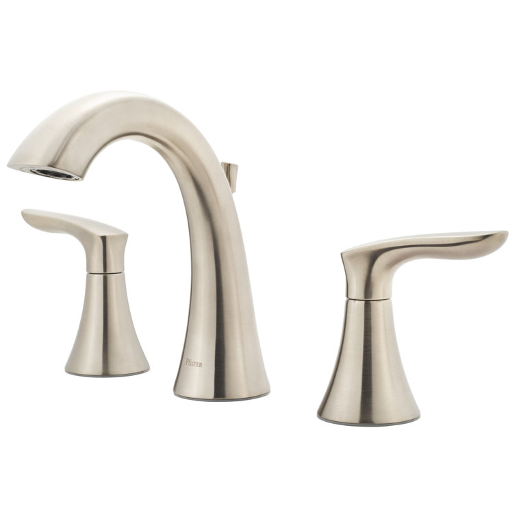 Weller Brushed Nickel 8" Widespread Bathroom Faucet