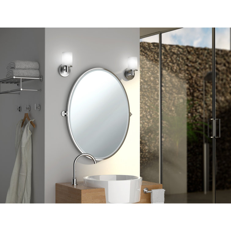 Latitude II 24-Inch Satin Nickel Wall Mounted Towel Rack