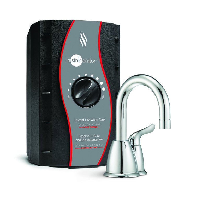 Chrome Instant Hot Water Dispenser System with Stainless Steel Tank