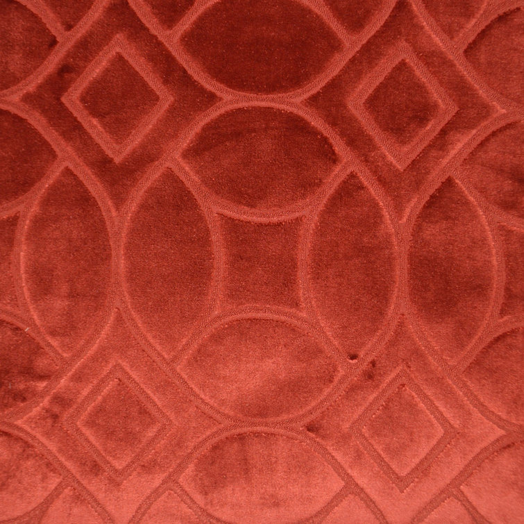 Cinnabar Square Polyester Lumbar Accent Pillow